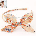 Best selling OL bow headband with fabrics